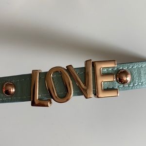 “Love” Bcbg affirmation bracelet